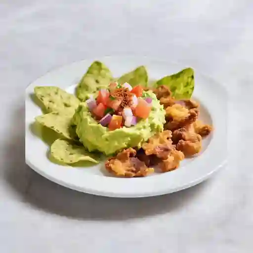 Chicharron al molcajete