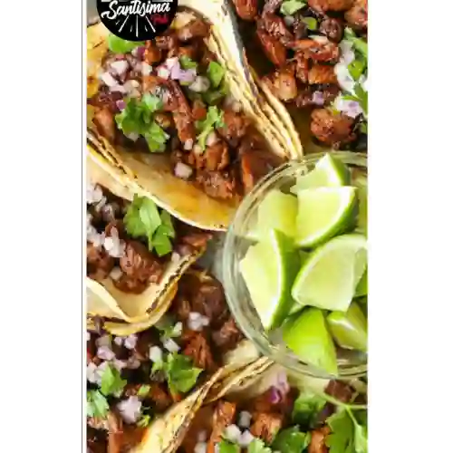 Tacos Al Pastor de Carne