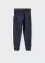 Pantalón Francia5 Navy Talla 07 Niños Mango