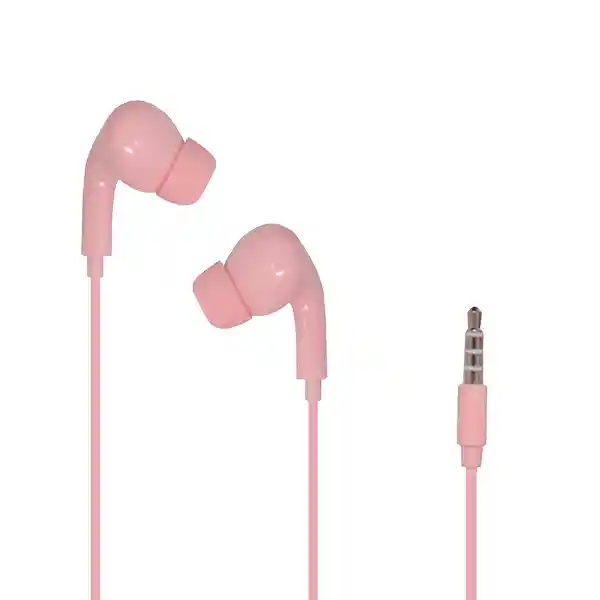 Miniso Audifono Cable Rosa