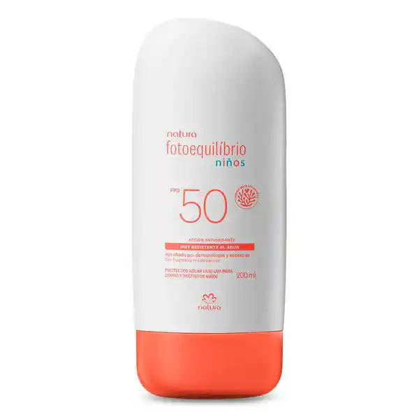 Loción Protectora Niños Fps 50 Fotoequilibrio