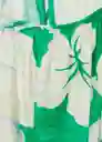 Enterizo Mono Knot Verde Talla XS Mujer Mango