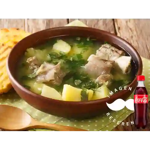 Combo Caldo de Costilla +Cocacola Orig 400ml