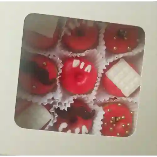 Caja de 6 mini-donas
