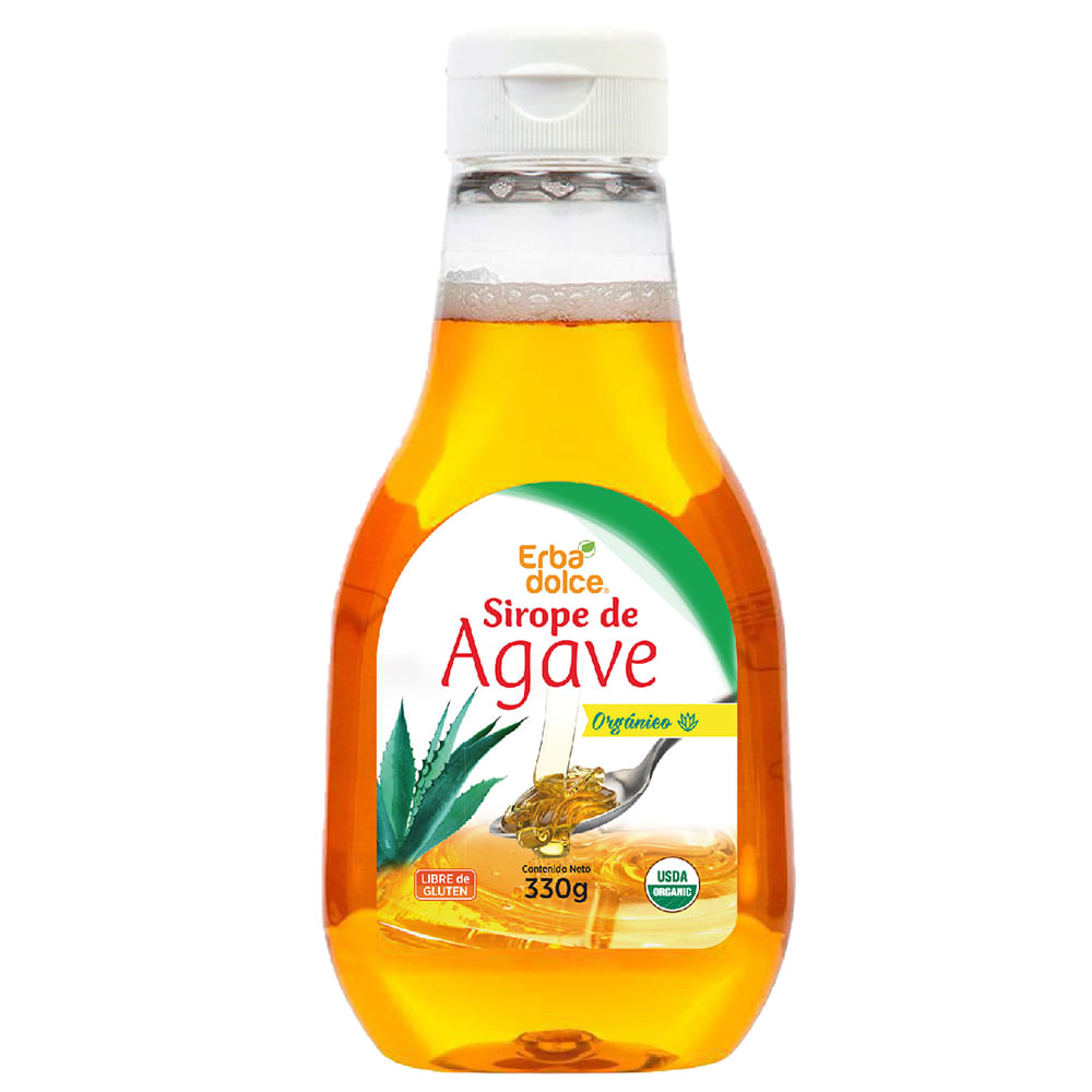 Erba Dolce Sirope de Agave Orgánico 330 g