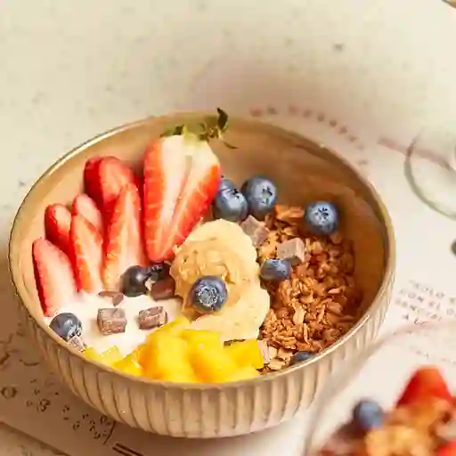 Bowl fruta y granola