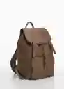 Mochila Chiabag Marron Talla 99 Hombre Mango