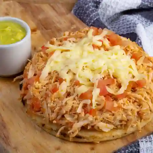 Arepa con pollo