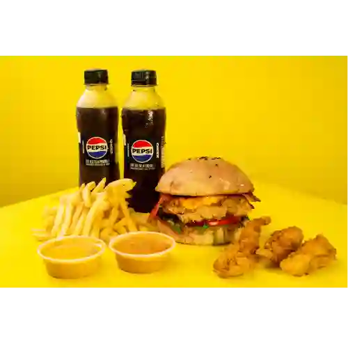 Combo piriburger agrandado