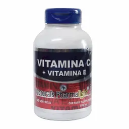 Vitamina E Pharmalight Vitamina C+Pharmalight X 60 Sofgels