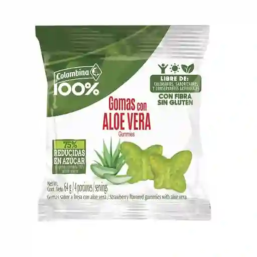 Colombina Goma 100% Aloe