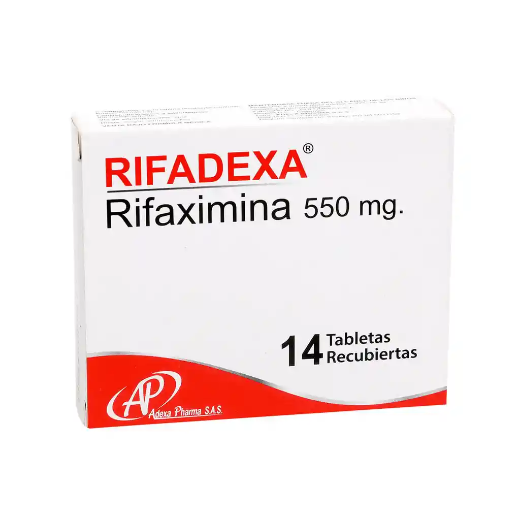 Rifadexa 550 Mg Tableta Recubierta Aps