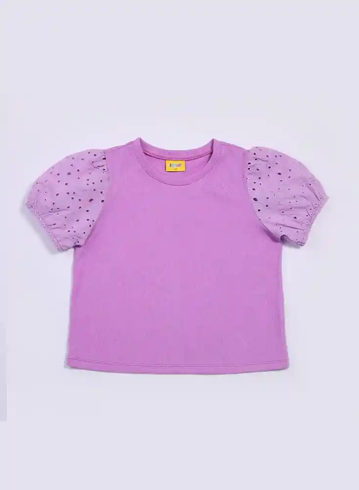 Camiseta Mc 2t-violeta