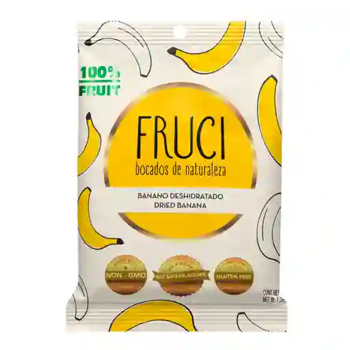 Fruci Snack de Banano Deshidratado