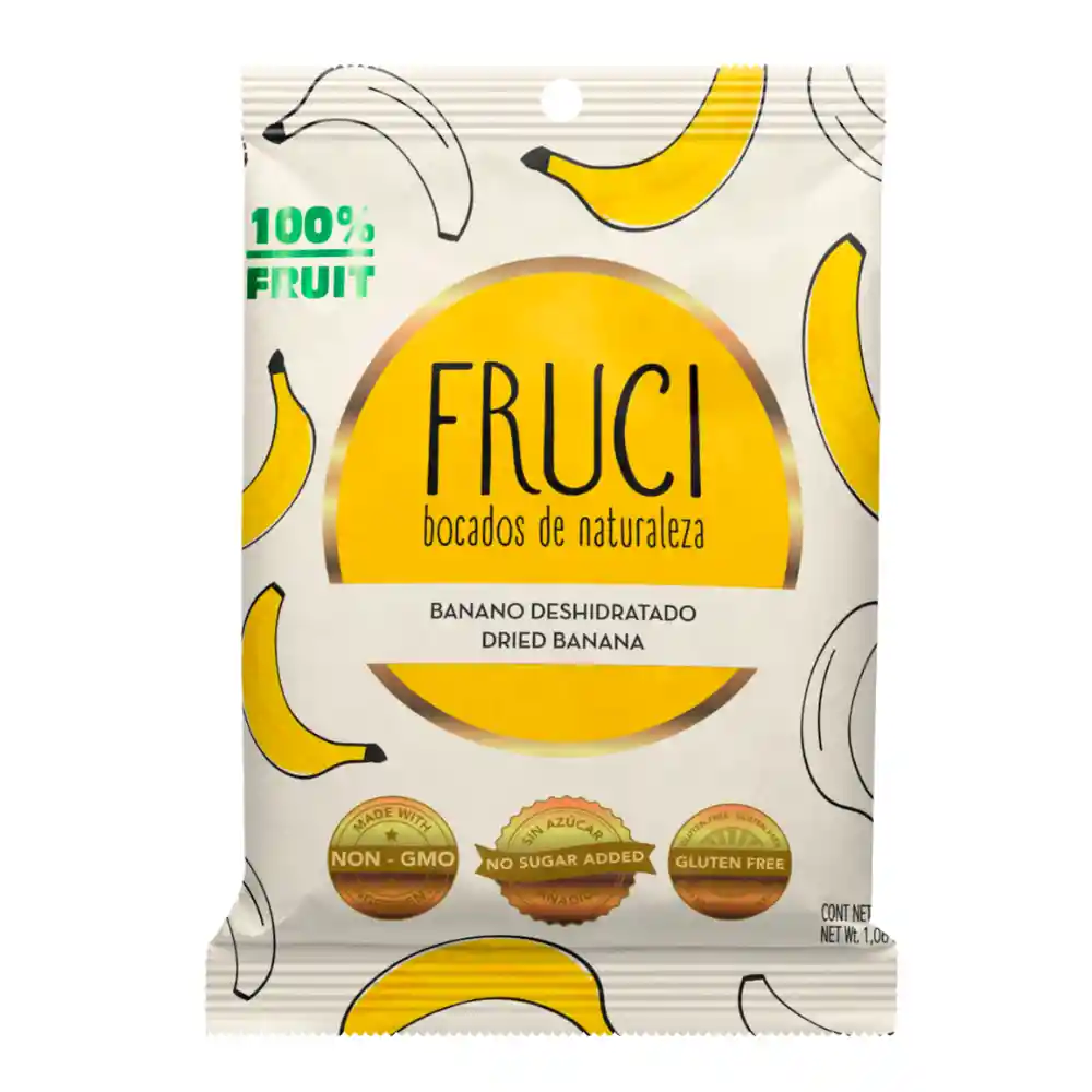 Fruci Snack de Banano Deshidratado