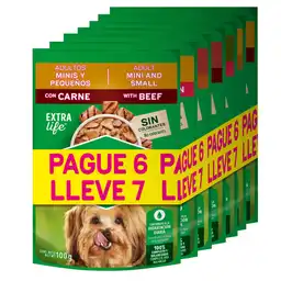 Comida húmeda para perros Precio Especial x 7 sobres
