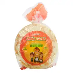 Doña Paisa Arepa con Queso Doble Crema