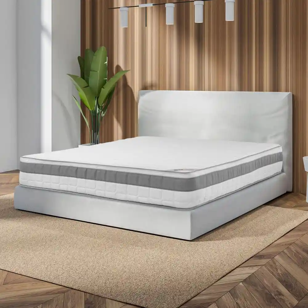 Colchón Spring Doble (140 X 190 Cm) L3 Resortado Firme