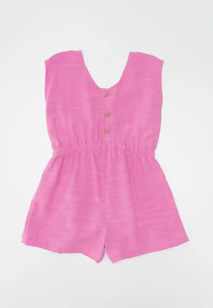 Enterizo Corto 4t-rosado