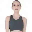 Top Deportivo Ribbed Gris Talla S Everlast