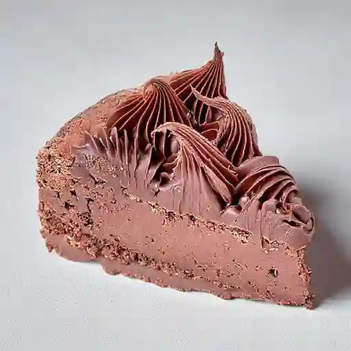 Brownie con Ganache Porcion