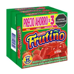 Frutiño Mezcla Polvo Fresa Cereza