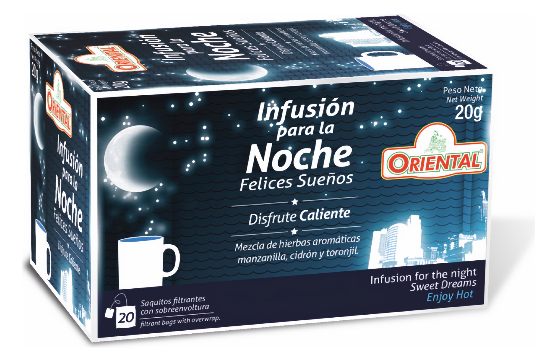 Oriental Infusión para la Noche Felices Sueños 20 g