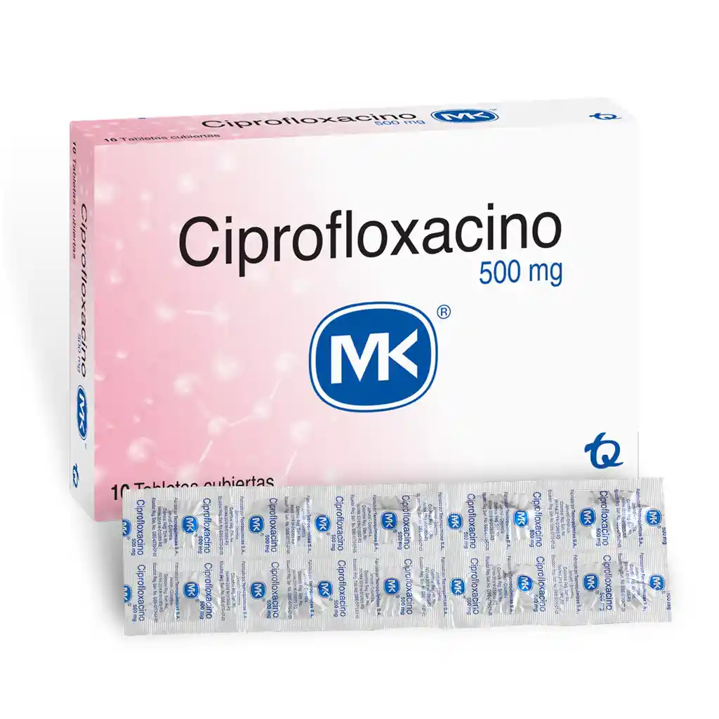 Ciprofloxacina Mk (500 mg)