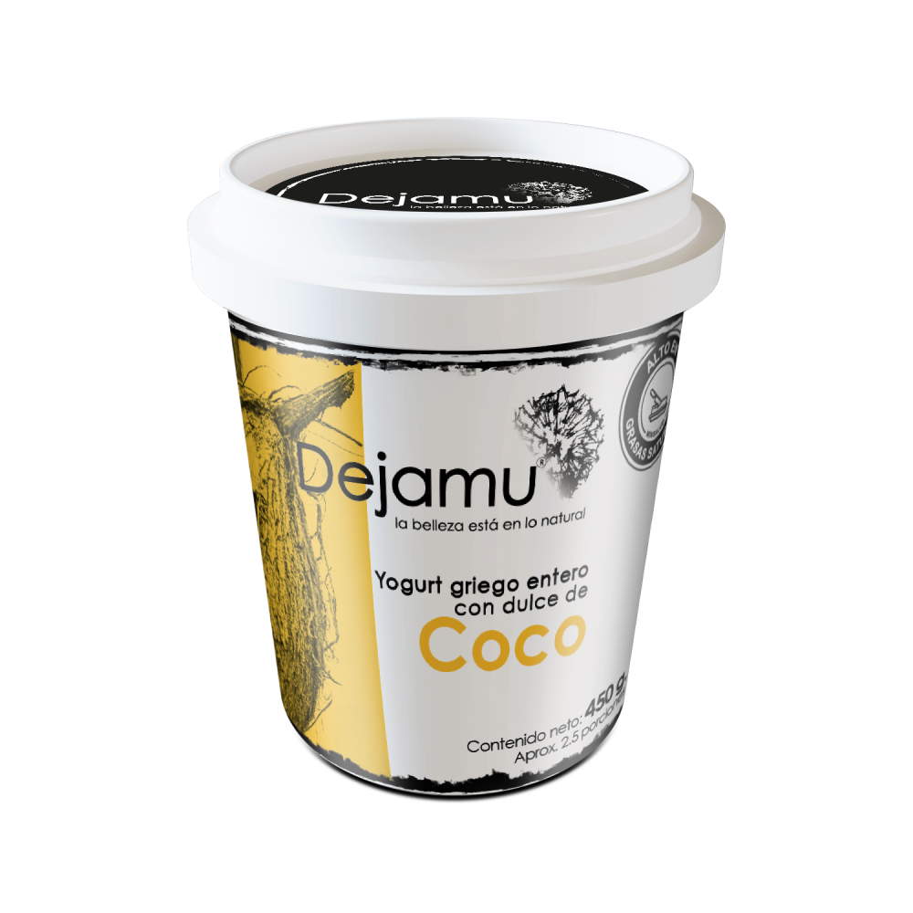 Dejamu Yogurt Griego con Dulce de Coco 450 g
