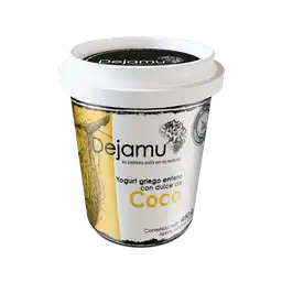 Dejamu Yogurt Griego con Dulce de Coco