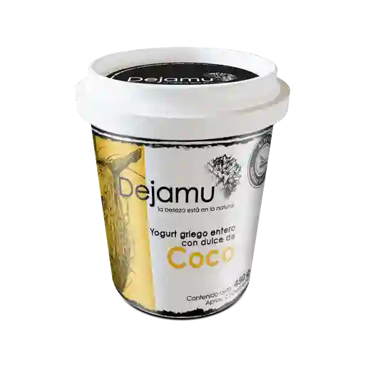 Dejamu Yogurt Griego con Dulce de Coco