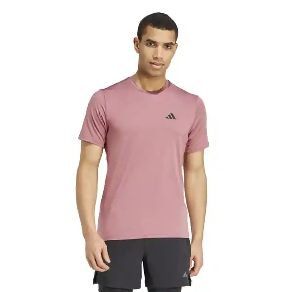 Adidas Camiseta Tr-es Stretch Para Hombre Rojo Talla M