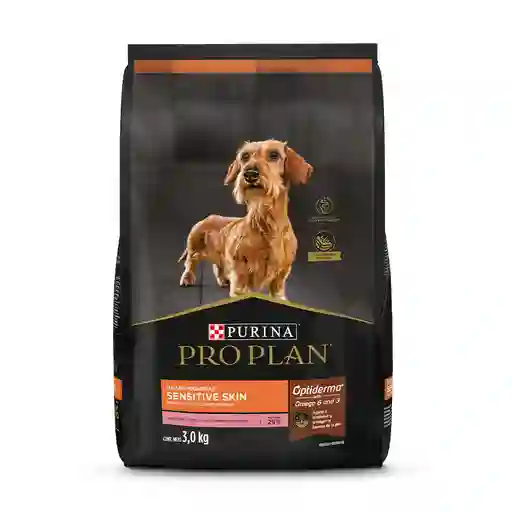 Comida para perros adultos piel sensible razas pequeñas Purina Pro Plan x 3 kg