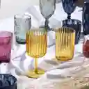 Vaso Victoria Ámbar Ambiente Gourmet 23997