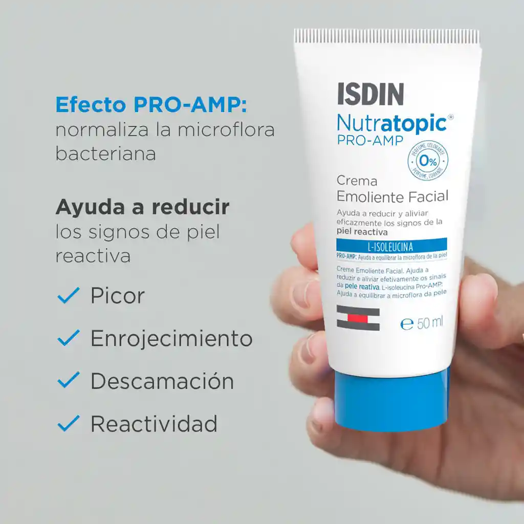 Nutratopic Crema Facial Protectora Pro-Amp