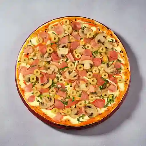 Pizza Pollo Miel Mediana
