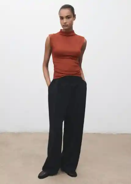 Camiseta Julia Caldero Talla S Mujer Mango
