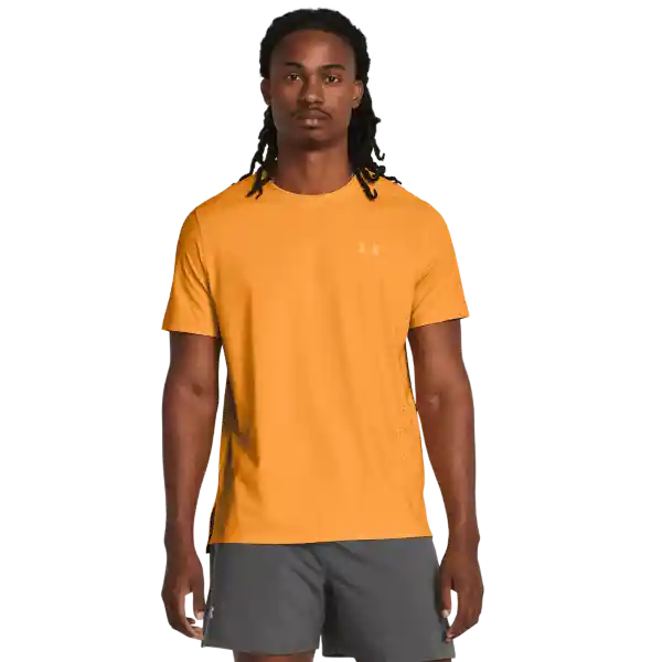 Under Armour Camiseta Laser Tee Para Hombre Naranja Talla XL