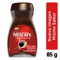 Café instantáneo NESCAFÉ Tradición x 85g