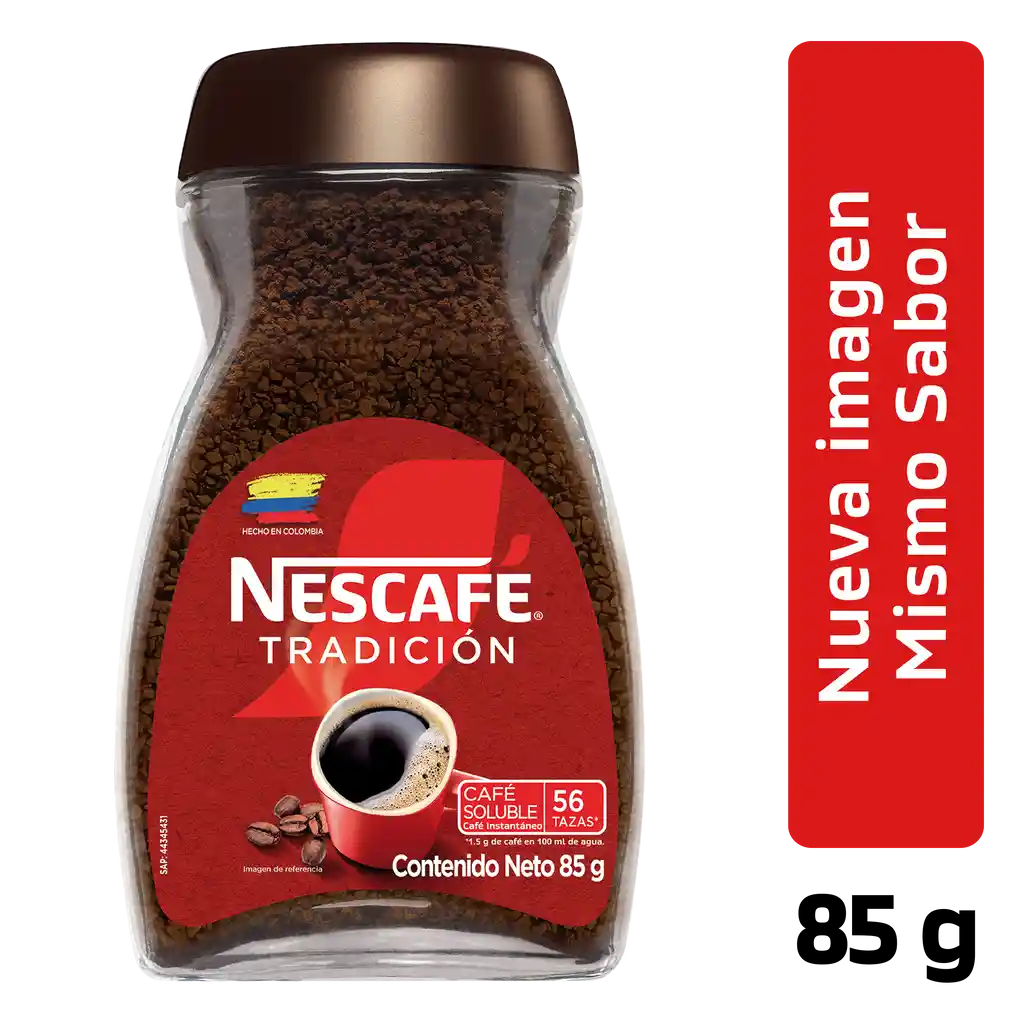 Café instantáneo NESCAFÉ Tradición x 85g