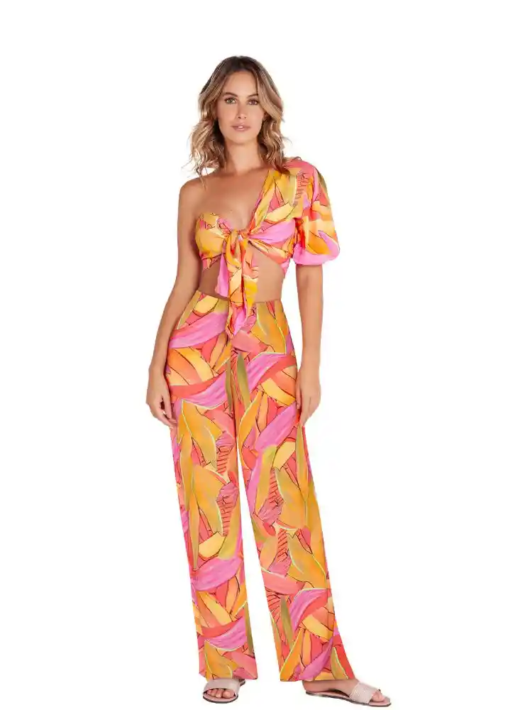 Pantalon L-multicolo
