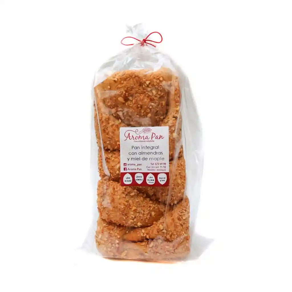 Aroma Pan Integral Con Almendra