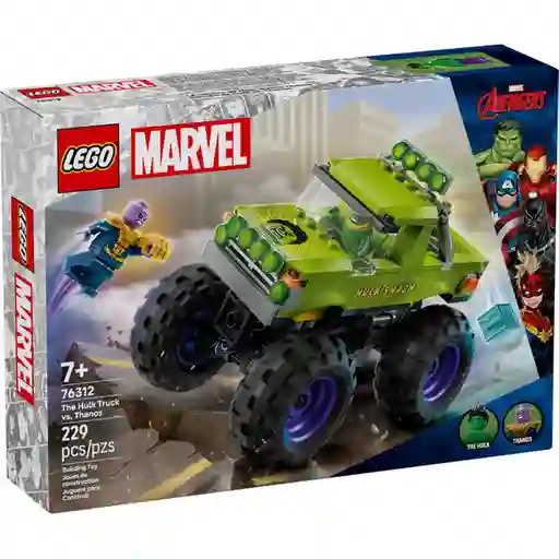 Set Construcción Camión de Hulk vs Thanos Lego