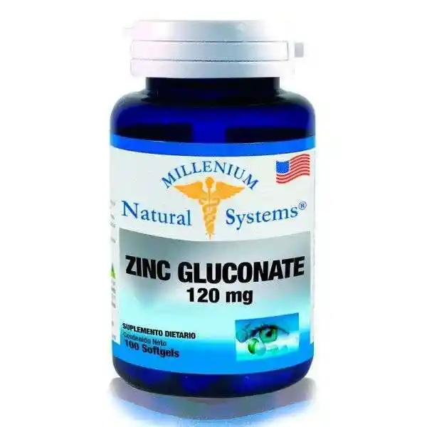 Natural Systems Zinc Gluconate (120 mg)