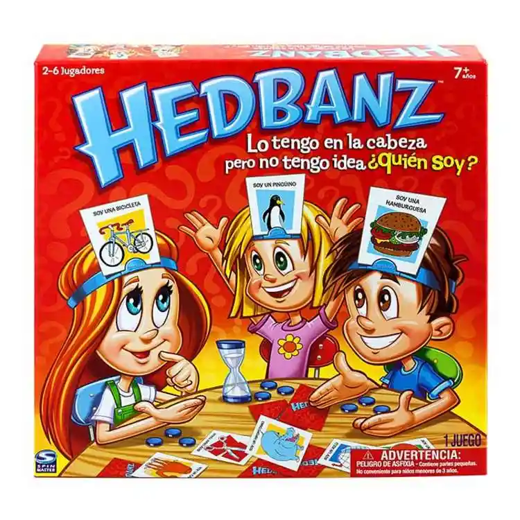 Spin Master Juego de Mesa Hedbanz