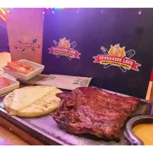 Carne asada de res o cerdo