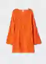 Vestido Martes Naranja Talla S Mujer Mango