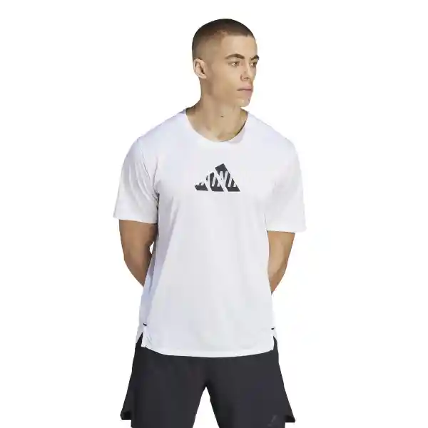 Adidas Camiseta D Wogfx Tee Hombre Blanco Talla S IL1389