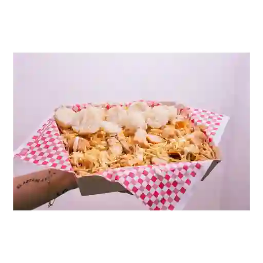 Chuzo desgranado de pollo