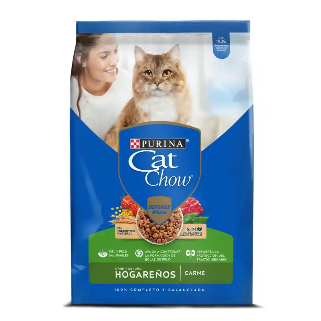 Comida para gatos Purina Cat Chow adulto hogareños x 8 kg